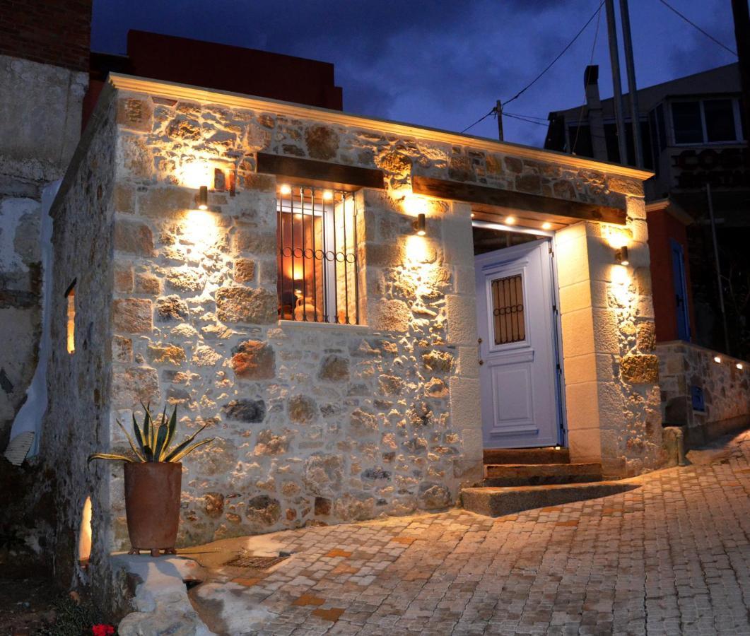 Mouse House With Sea View And Mini Pool Villa Platanias  Exterior photo