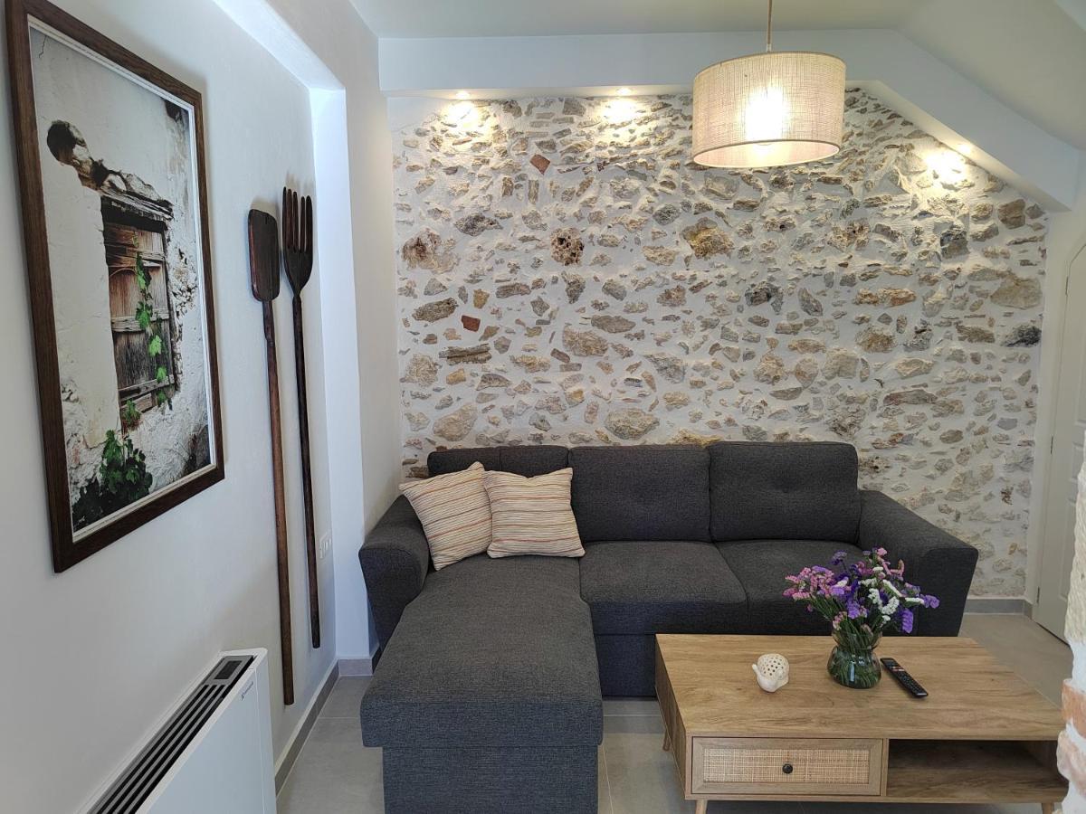 Mouse House With Sea View And Mini Pool Villa Platanias  Exterior photo