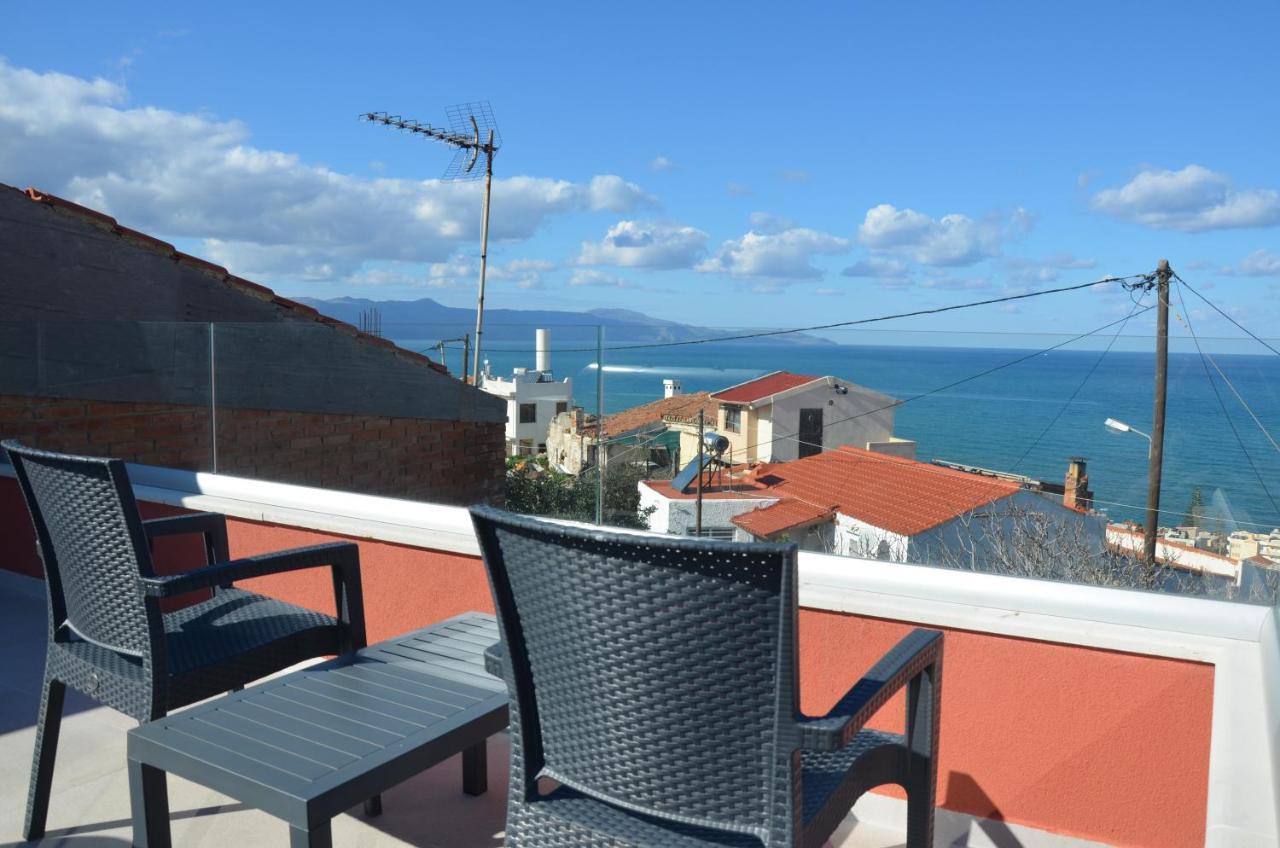 Mouse House With Sea View And Mini Pool Villa Platanias  Exterior photo