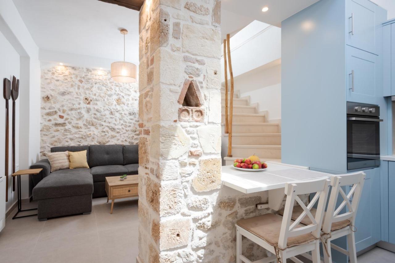 Mouse House With Sea View And Mini Pool Villa Platanias  Exterior photo