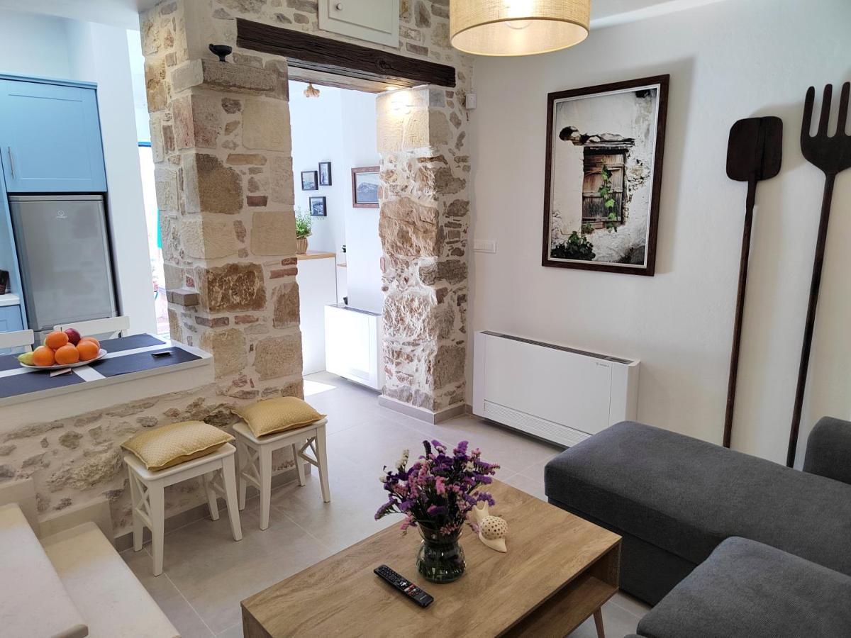 Mouse House With Sea View And Mini Pool Villa Platanias  Exterior photo