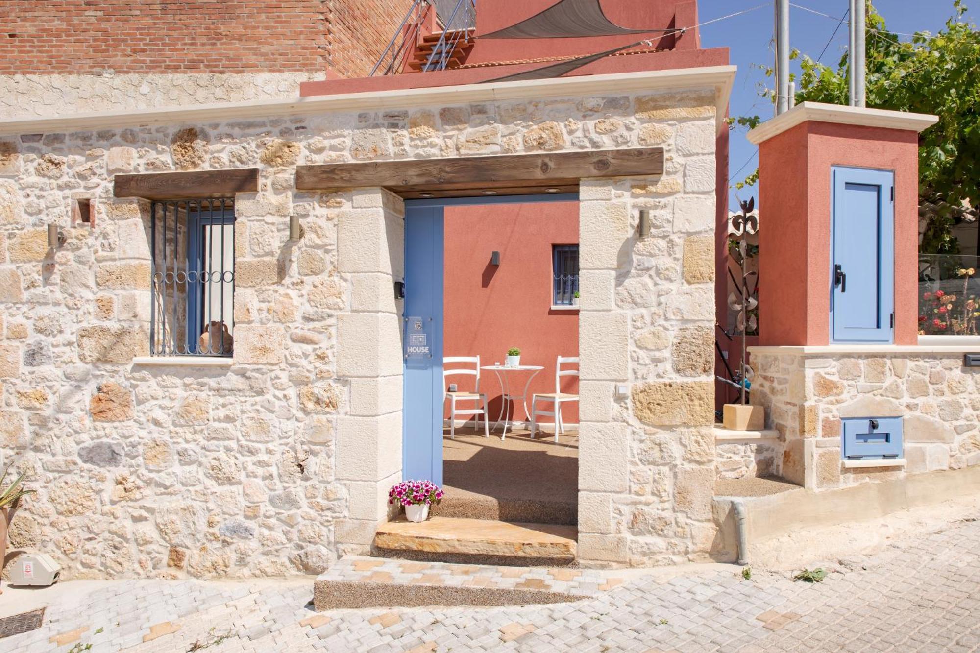 Mouse House With Sea View And Mini Pool Villa Platanias  Exterior photo